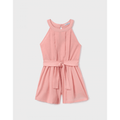 Mayoral Older Girls Rose Pink Romper